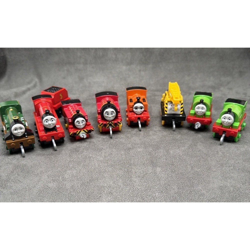 Mattel Gullane Thomas & Friends Train Lot Of 8